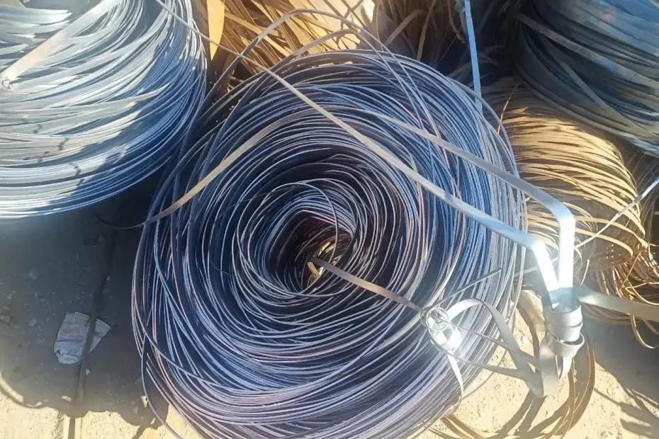 Edge trimming scrap metal