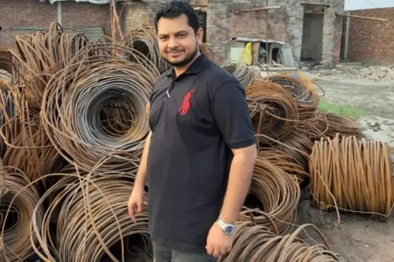 Hot rolled (HR) side edge scrap metal trimming handling