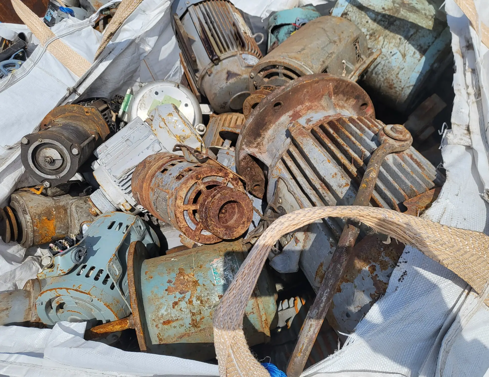 Electric Motor Scrap Recycling for Global Export and Trade