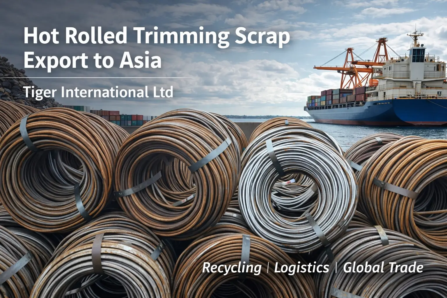 Hot rolled (HR) trimming scrap metal Tiger International