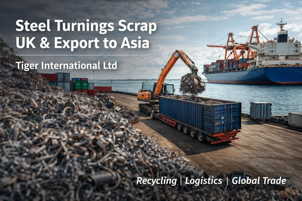 steel turnings export
